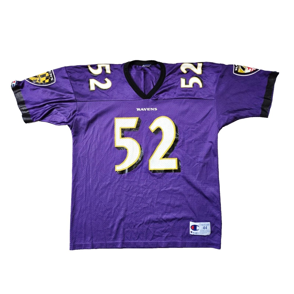 Vintage Ray Lewis Champion Jersey Mens Large 44 Authentic Baltimore‎ Ravens NFL